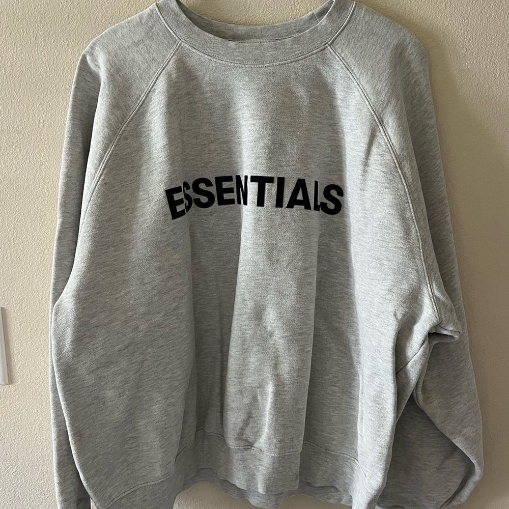 Essentials Gray Men's Sweater